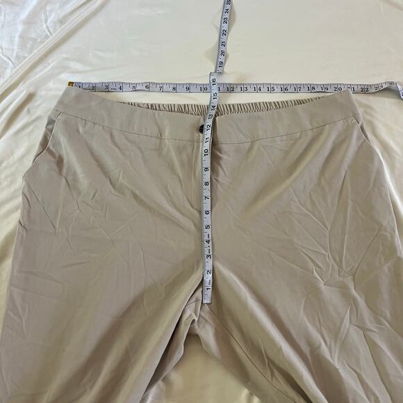 Jessica London High Rise Khaki Trouser Plus Size 24W Stretch - Picture 9 of 10